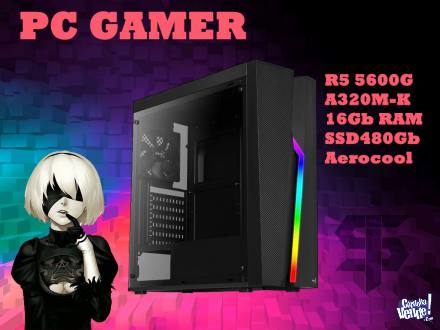 PC Gamer R5 5600G 16 Gb Ram SSd 480gb