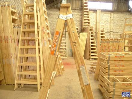 Escalera de madera tipo combinada doble acceso N7 SCALA