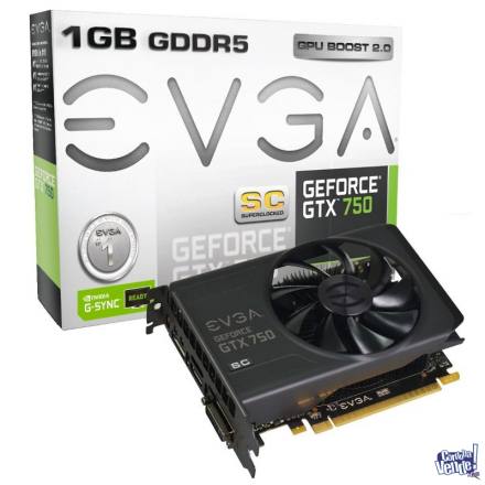 EVGA GEFORCE GTX 750 1GB SUPERCLOCKED EDITION
