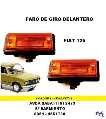 FARO GIRO FIAT 125