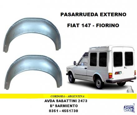 PASARRUEDA EXTERNO FIAT 147 - FIORINO