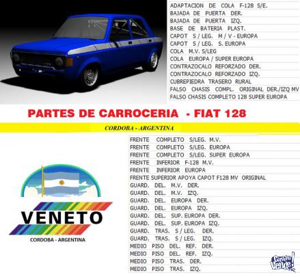 AUTOPARTES - CARROCERIA FIAT 128 en Argentina Vende