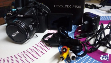 Cámara Nikon P520 18mpx Zoom 42 + accesorios + regalo