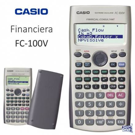 CALCULADORA CASIO FC100V FINANCIERA en Argentina Vende