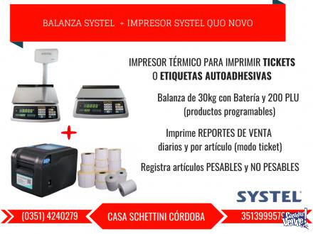 Impresor Bala Systel Quo Novo Etiquetas Autoadhesivas Ticket
