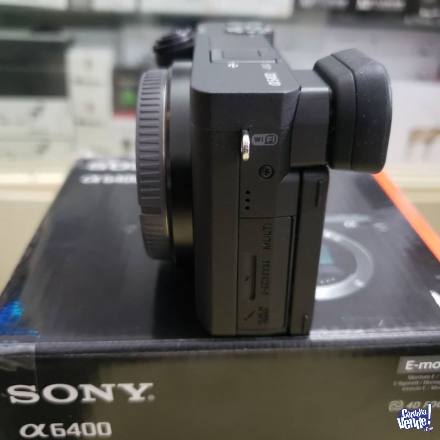 Sony Alpha A6400 Mirrorless Digital Camera Body, 25 Megapixe
