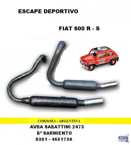ESCAPE FIAT 600