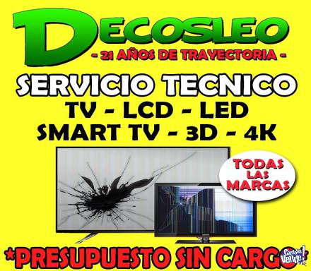 Servicio Tecnico de TELEVISORES LEDS LCD VEMOS TODOS  !!! en Argentina Vende