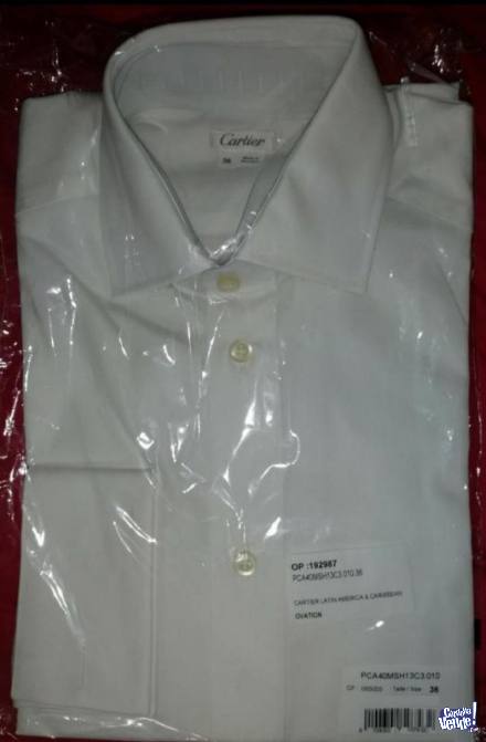 LIQUIDO Camisas Cartier Originales para Gemelos
