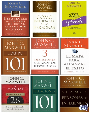 Pack de 47 libros de John C. Maxwell Coleccion