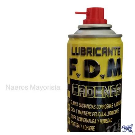 aceite lubricante fdm para cadenas pack x12 unid moto