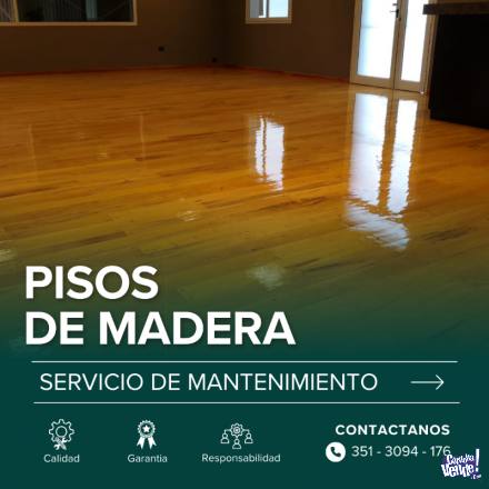 SERVICIO DE MANTENIMIENTO DE PISOS DE MADERA Y PARQUET