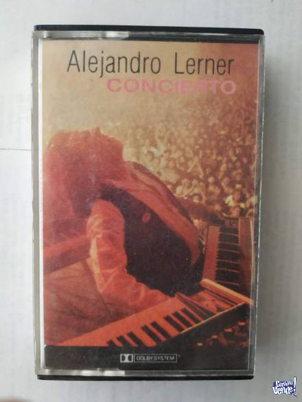 Cassette Alejandro Lerner - Concierto en Argentina Vende