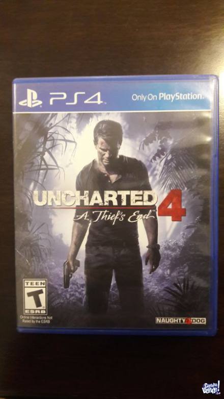 Uncharted 4: A Thief's End -físico PS4