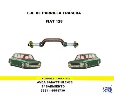 EJE DE PARRILLA TRASERA FIAT 128