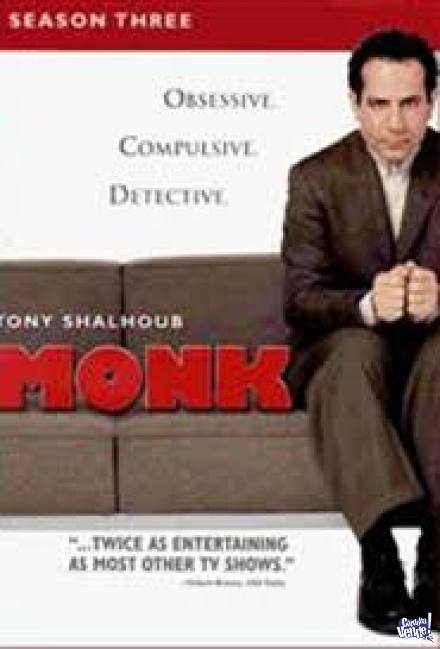 Serie Monk Las 8 Temporadas Completas 720hd Audio latino
