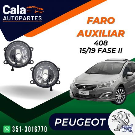 Faro Auxiliar Peugeot 408 2015 a 2019