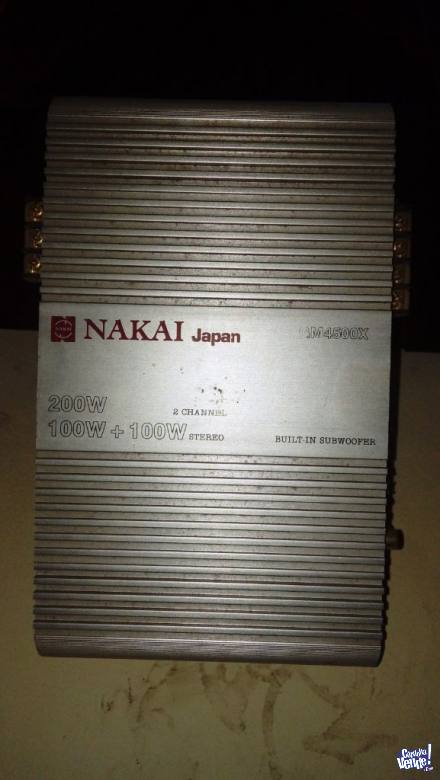 Potencia Nakai GM4500X 200W - Japón
