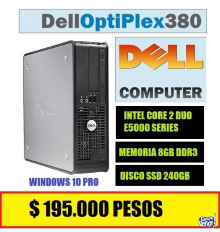 PC MARCA DELL DESDE 120MIL PESOS - SUPER OFERTA!