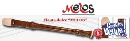 Flauta Dulce Soprano Melos - Nueva Estudio Colegio 3 Piezas