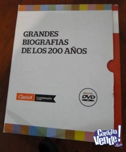 GRANDES BIOGRAFÍAS DE LOS 200 AÑOS en Argentina Vende
