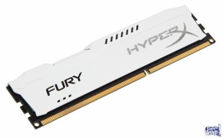 Memoria PC HyperX FURY White DDR3 4GB 1866MHz