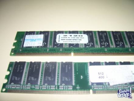 MEMORIAS DDR1 256, 512MB Y 1GB DESDE $100 USADAS