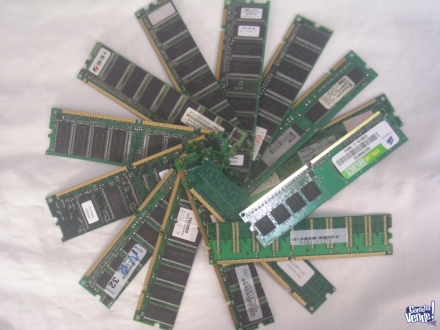 Memorias para PC DDR3 DDR2 DDR Dimm Simm en Argentina Vende