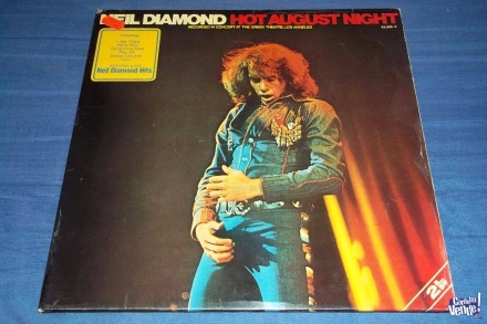 Neil Diamond-Hot August Night 1973 USA 2 Vinilos