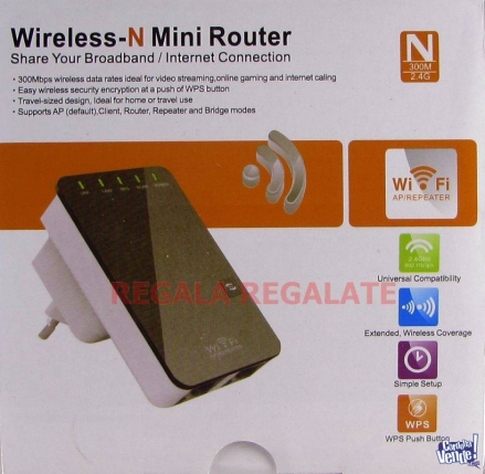 Repetidor WiFi Extensor de señal Mini Router