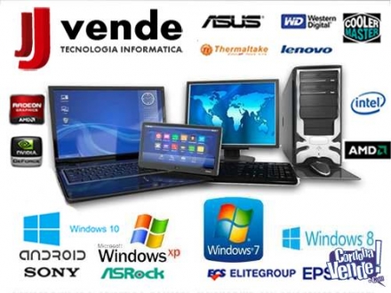 Servicio Tecnico Especializado de PCs, Tablets y Notebooks