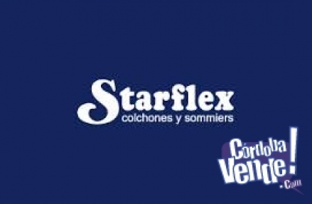 SOMMIER STARFLEX 1 1/2 PLAZA  (0,90 x 1,90) resortes