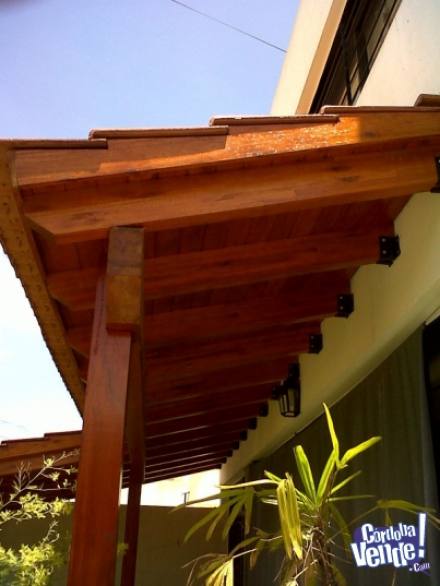 techos y pergolas de madera