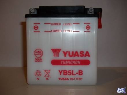 Yuasa YB5L - B Reforzada - Equivalencia 12N5-3B | 12