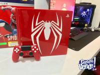 Sony Playstation Ps4 Pro 1tb Spider-red Edição Limitada