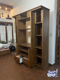 Mueble ideal para TV+ Home theatre, con cajones, puertas y e