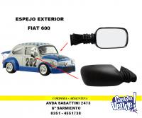 ESPEJO EXTERIOR TURBITO FIAT 600