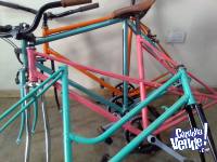 Pintura restauración de bicicletas con epoxi horno