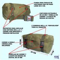 Waist Pack Militar/bolso De Cintura/riñonera Portaequipo