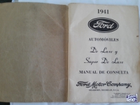 Manual ford 1941