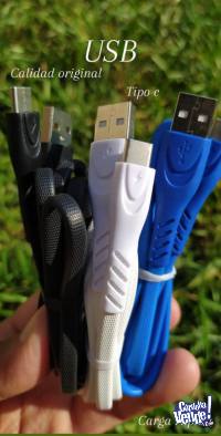 USB tipo C carga r�pida -calidad original
