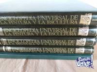 ENCICLOPEDIA UNIVERSAL DE LA PINTURA Y LA ESCULTURA  5 Tomos