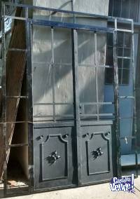 Aberturas Bodereau / puertas de hierro antiguas