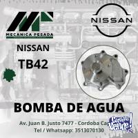 BOMBA DE AGUA NISSAN TB42