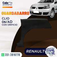 Guardabarros Delantero Renault Clio II 2004 a 2012