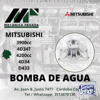 BOMBA DE AGUA MITSUBISHI 3900cc 4D34T 4200cc 4D34 D433