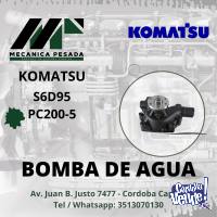 BOMBA DE AGUA KOMATSU S6D95 PC200-5