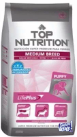 Top nutrition medium cachorros x 15+3kg $9400