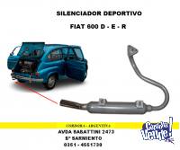 CAÑO DE ESCAPE DEPORTIVO FIAT 600 D -E - R