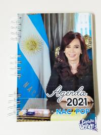 Agenda 2021 - Tam. A5 - Nac & Pop - Peronista - Kirchnerista